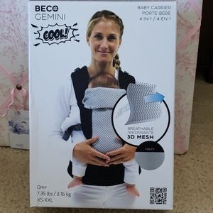 New Beco Gemini 4-in-1 baby carrier